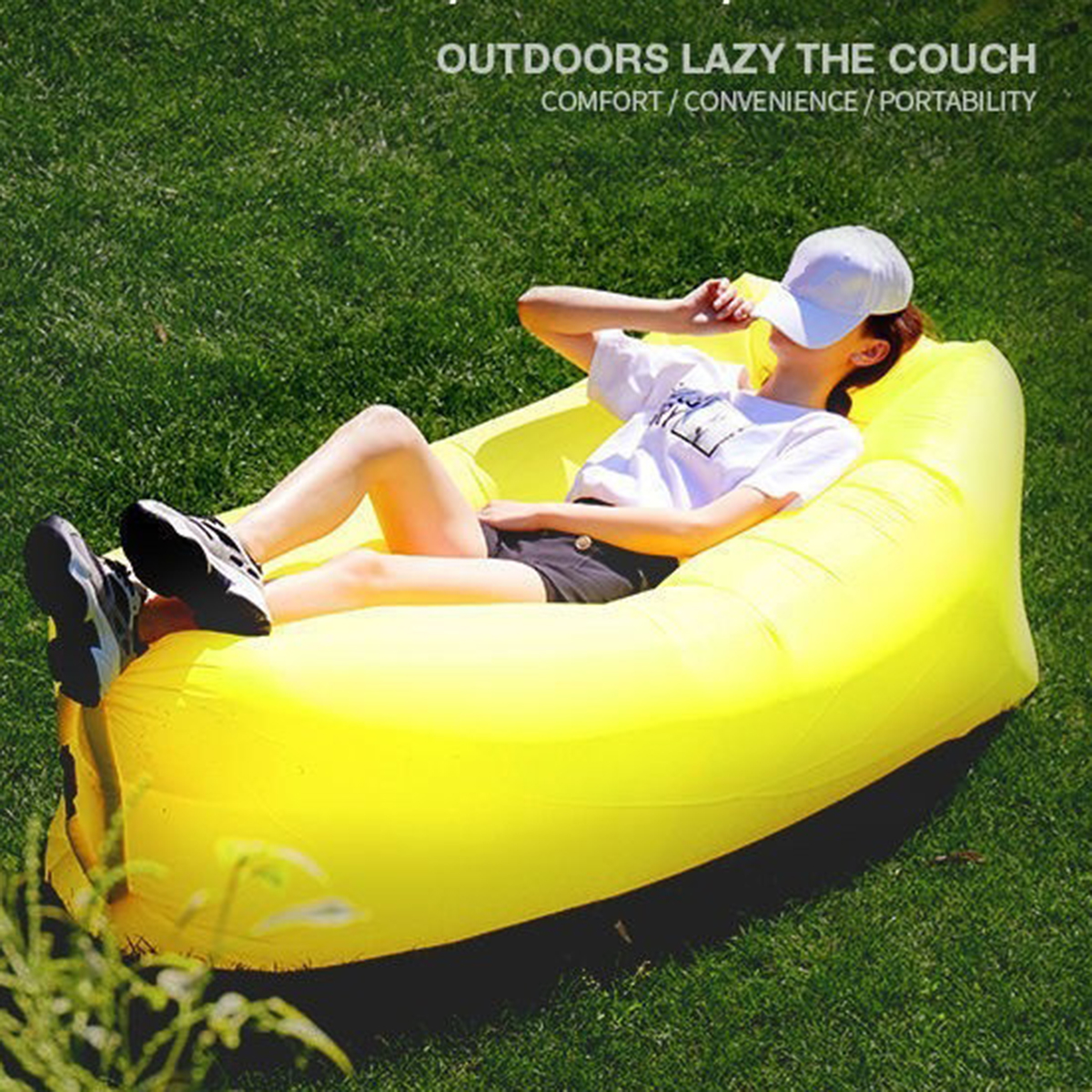 Outdoor Daybed Sofa - Lazyman Inflatable Sofa Air Bed Air
