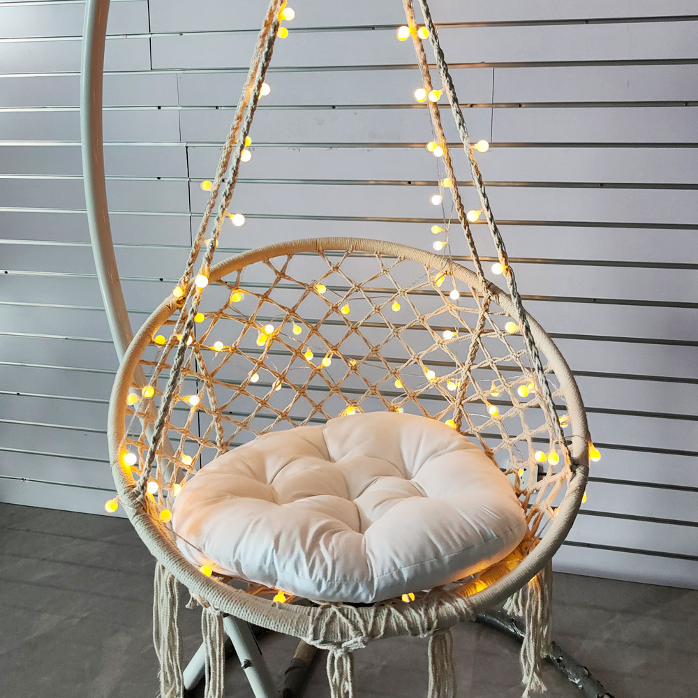 Outdoor Furniture Upholstery - 150 KG Nordic Garden Swing 그네
