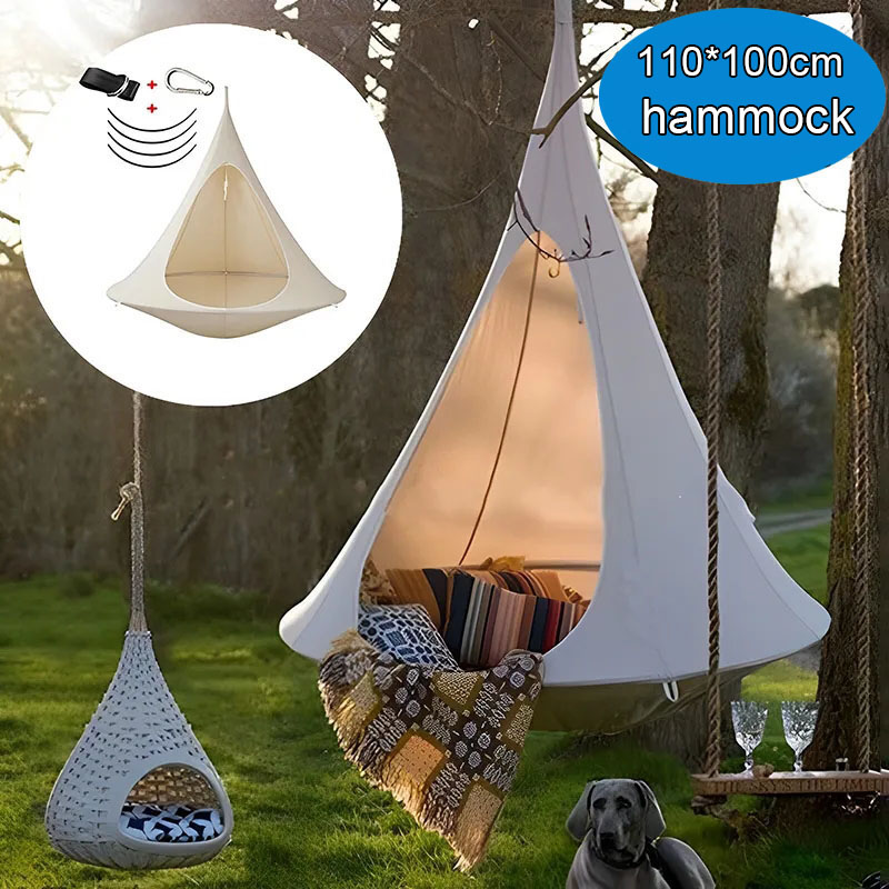 Outdoor Furniture Kids - Outdoor Waterproof hammock Double Cacoon Hanging