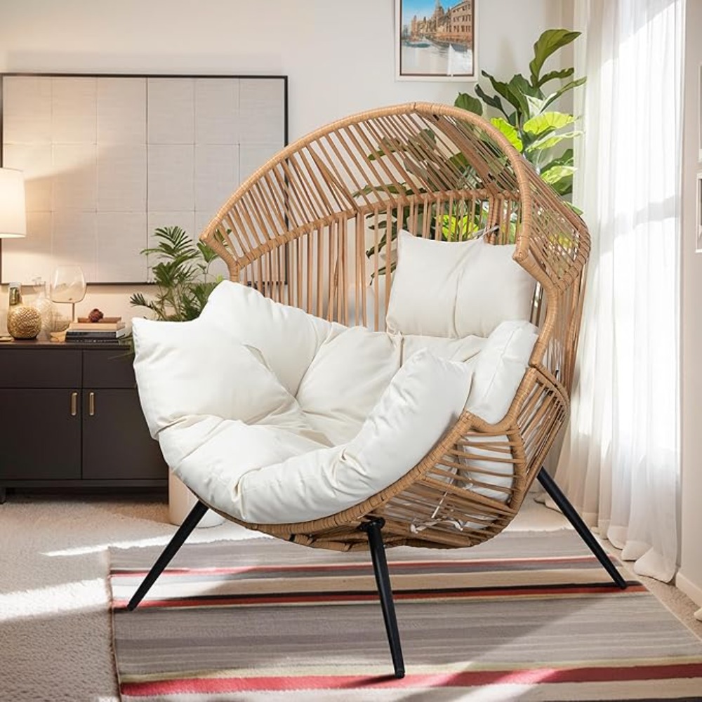 Outdoor Furniture Egg Chair - Outdoor Wicker Egg Chair PE Rattan