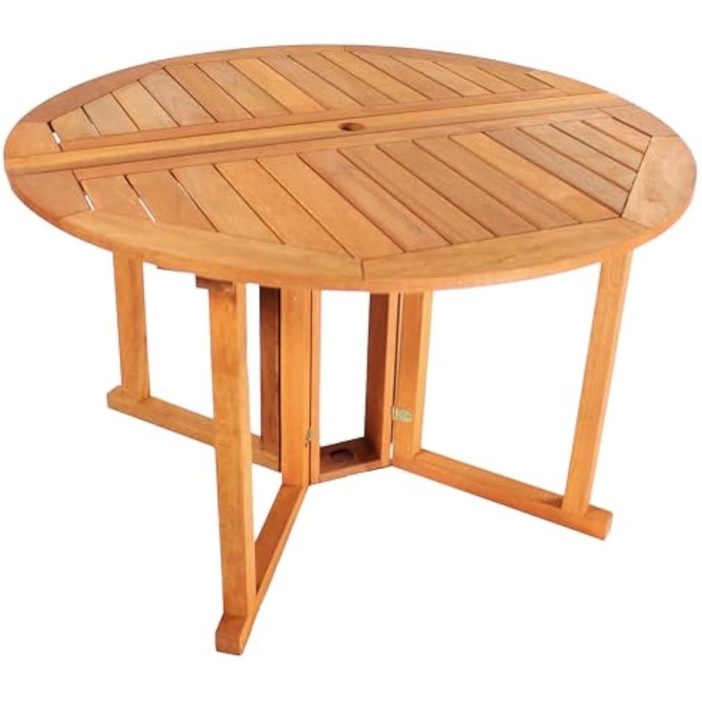 Outdoor Furniture Oil Teak - Malaysian Hardwood Folding Gateleg Patio Dining
