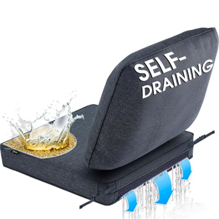 Outdoor Furniture Quick Dry - Outdoor Chair Cushions Waterpro and FadeShield