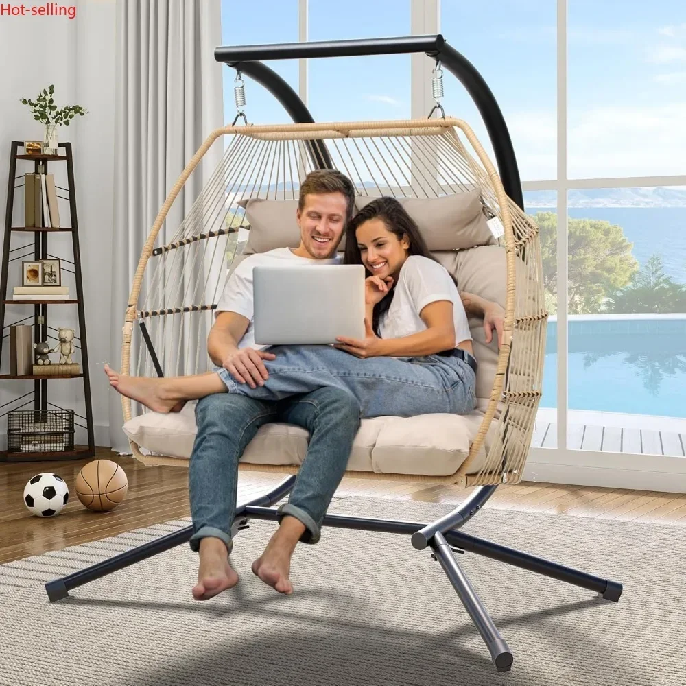 Bestseller2 Person Hanging Egg - Outdoor Furniture Egg Chair avaliação e preço