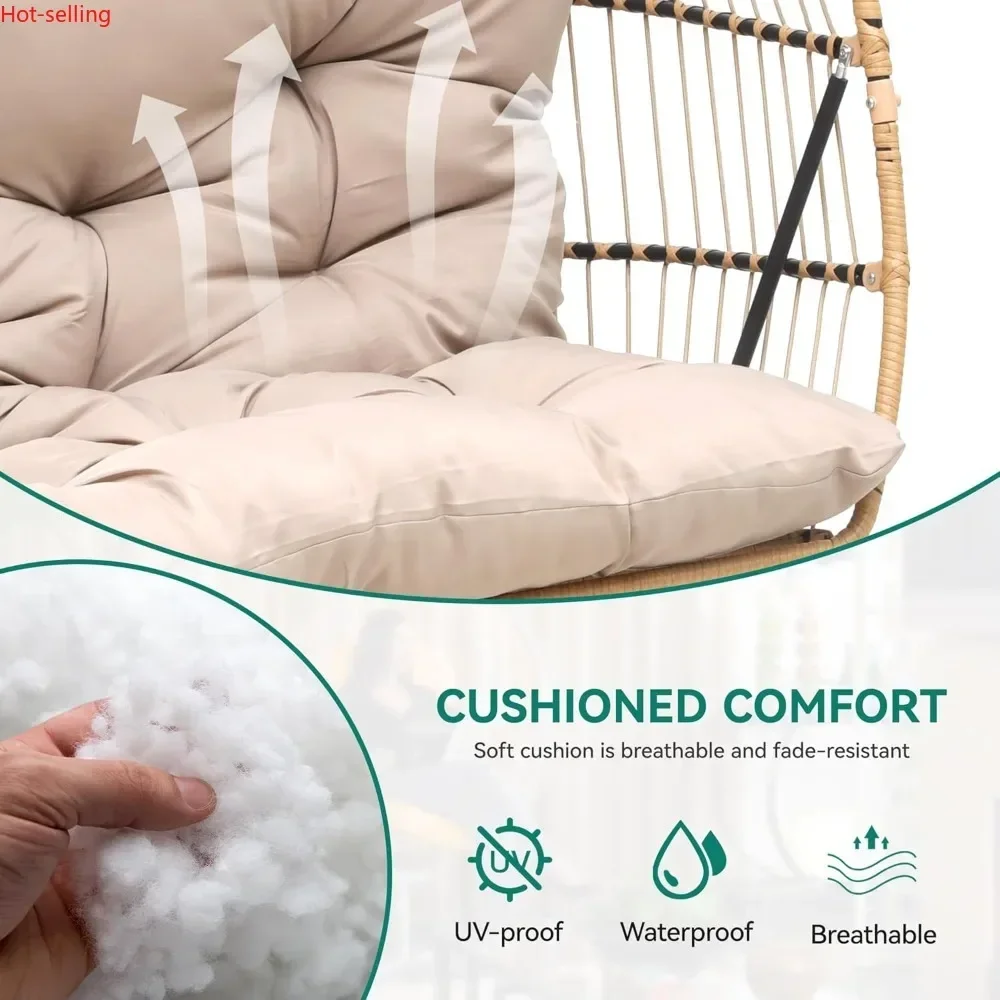 Bestseller2 Person Hanging Egg - Outdoor Furniture Egg Chair avaliação e preço