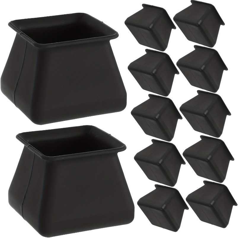12pcs Large Silicone Chair & T - Outdoor Furniture Leg Protectors avaliação e preço