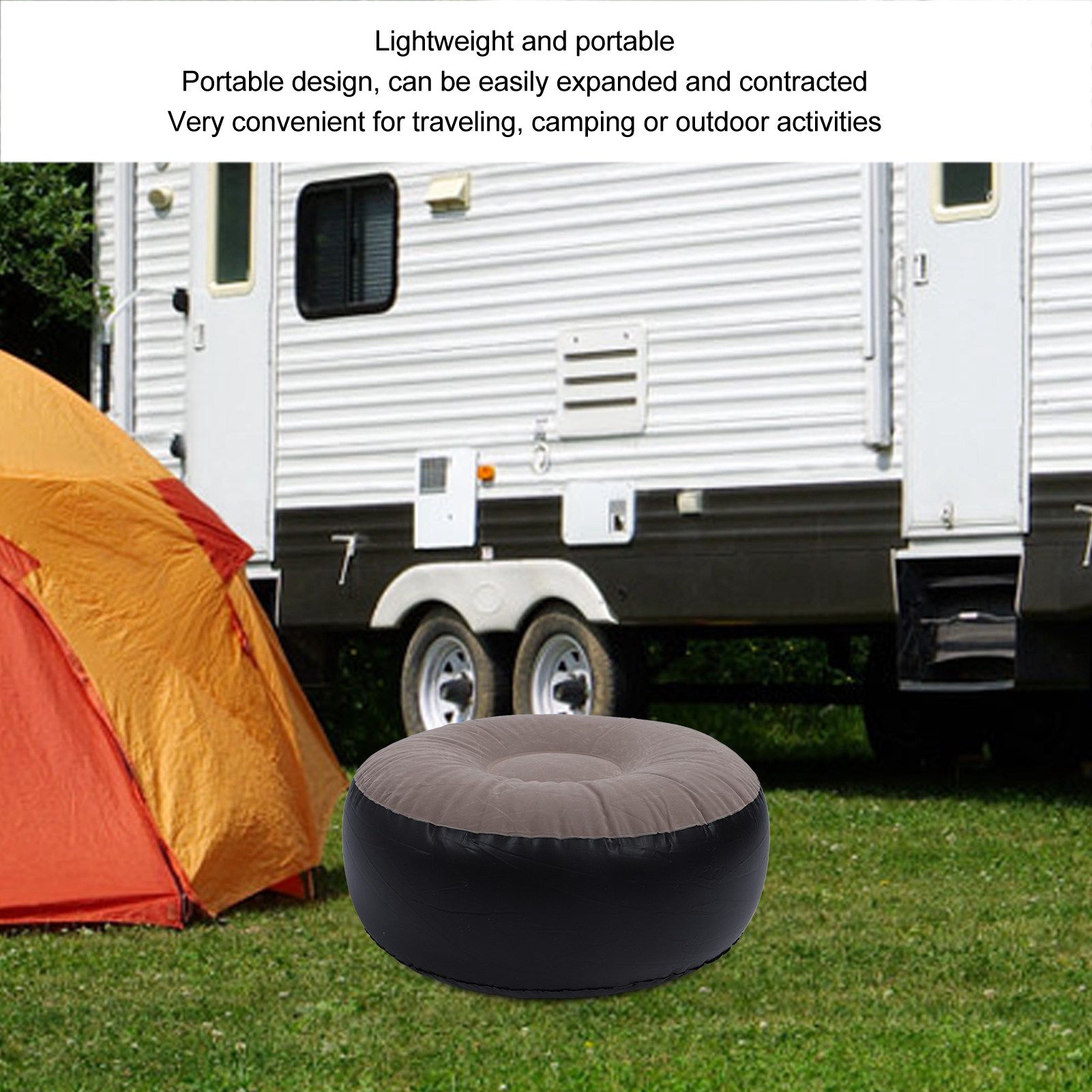 Inflatable Flocking Stool Mult - Outdoor Furniture Sales avaliação e preço