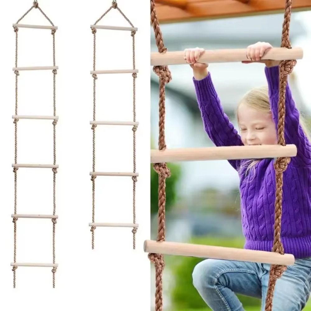 Swing Rope Climbing Ladder wit - Outdoor Furniture Upholstery avaliação e preço