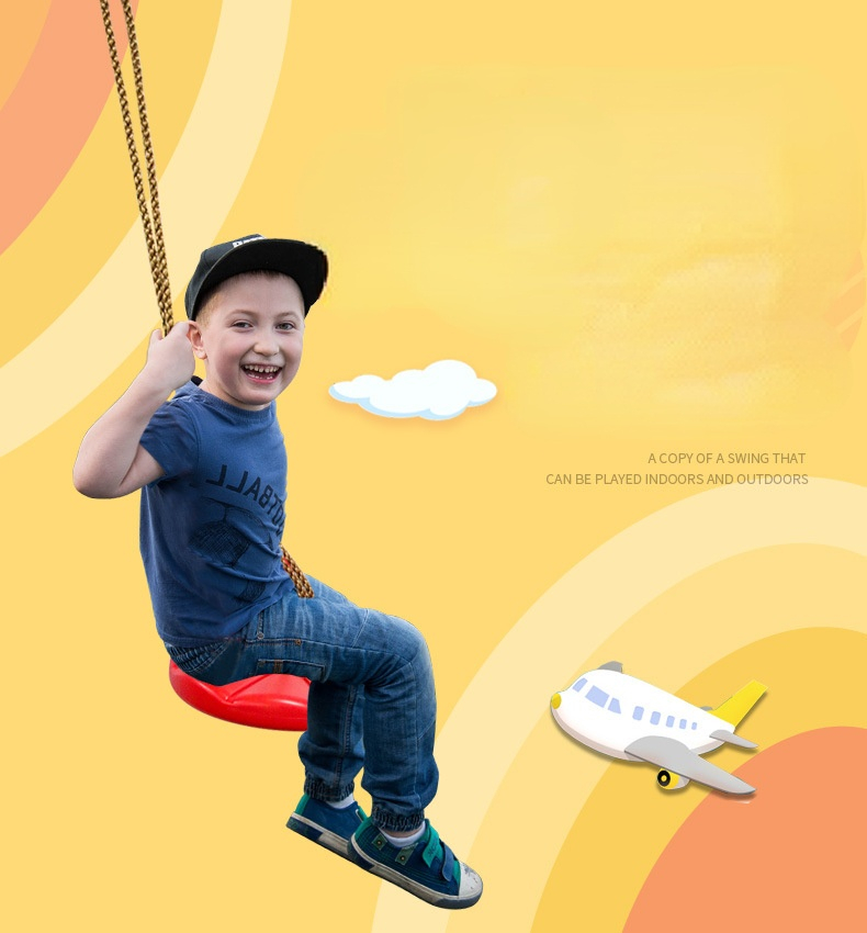 Children's Disc Swing Kid Indo - Outdoor Furniture Kids avaliação e preço