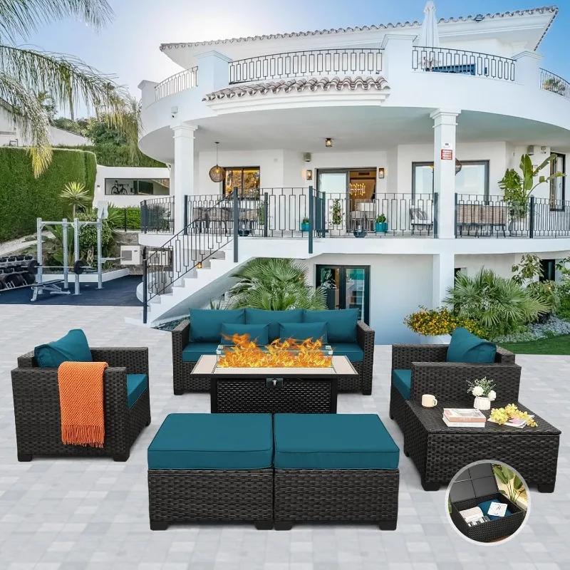 Outdoor Patio Furniture Propan - Outdoor Furniture With Fire Pit Table avaliação e preço