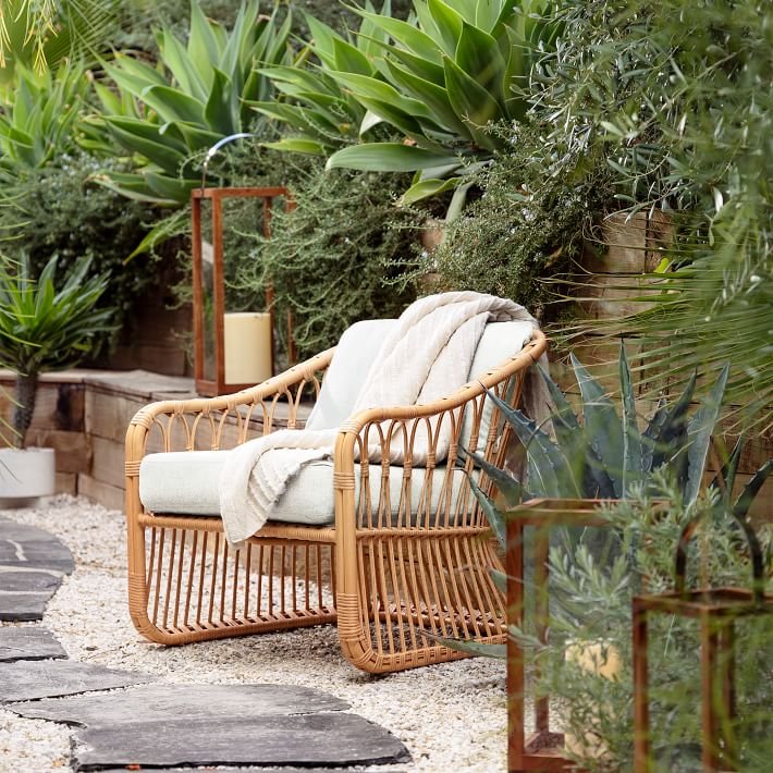 Rattan Lounge Chair Sofa Singl - Outdoor Furniture Lounge Chair avaliação e preço