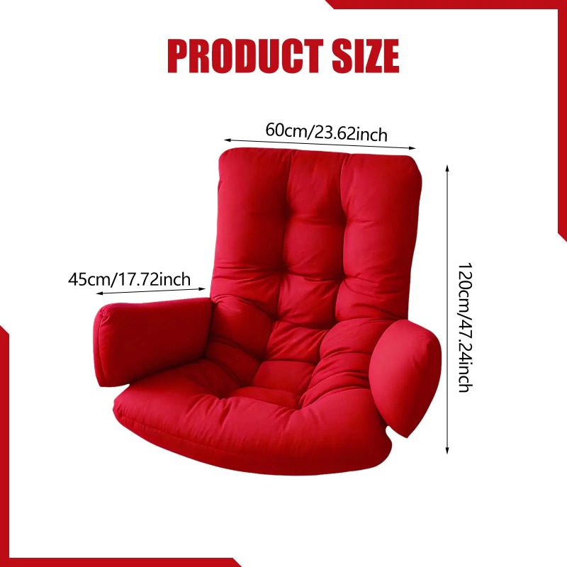 Back Support Garden Swing Seat - Outdoor Furniture Upholstery avaliação e preço