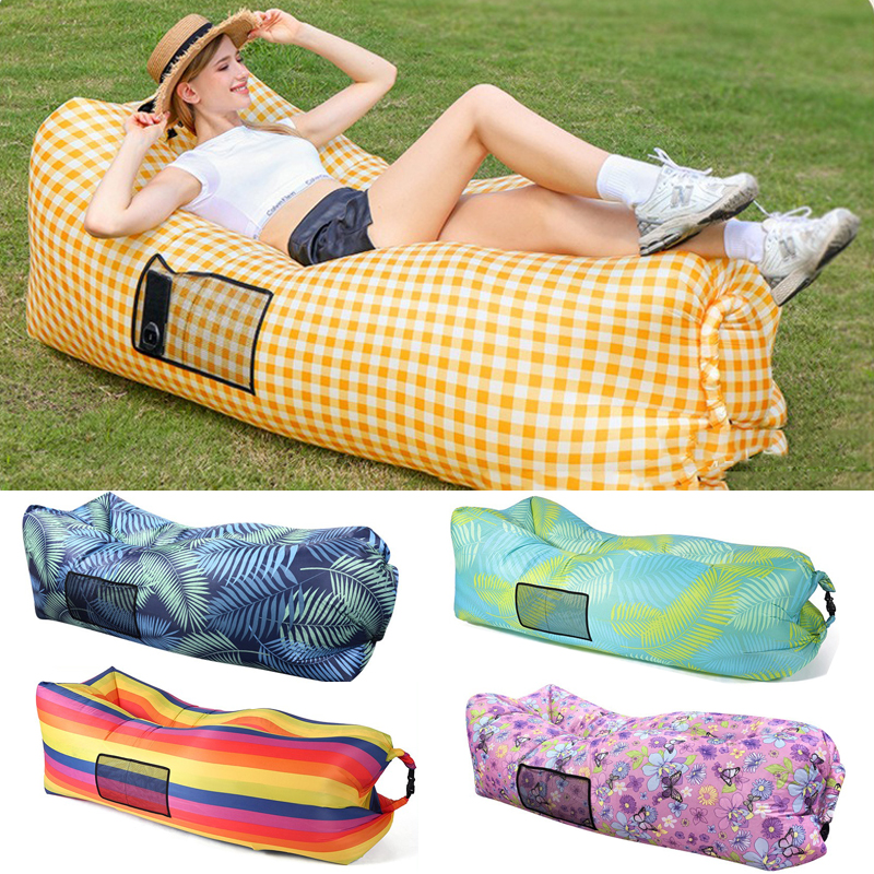 Outdoor Camping Inflatable Sof - Outdoor Daybed Sofa avaliação e preço