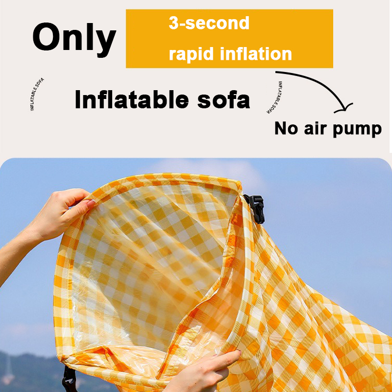 Outdoor Camping Inflatable Sof - Outdoor Daybed Sofa avaliação e preço