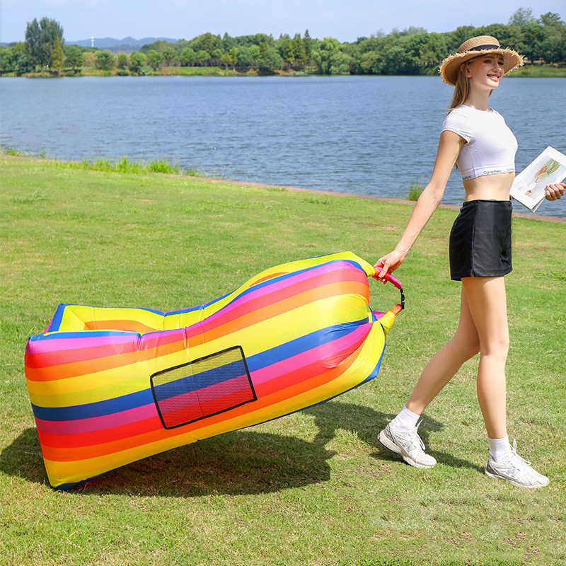 Outdoor Camping Inflatable Sof - Outdoor Daybed Sofa avaliação e preço