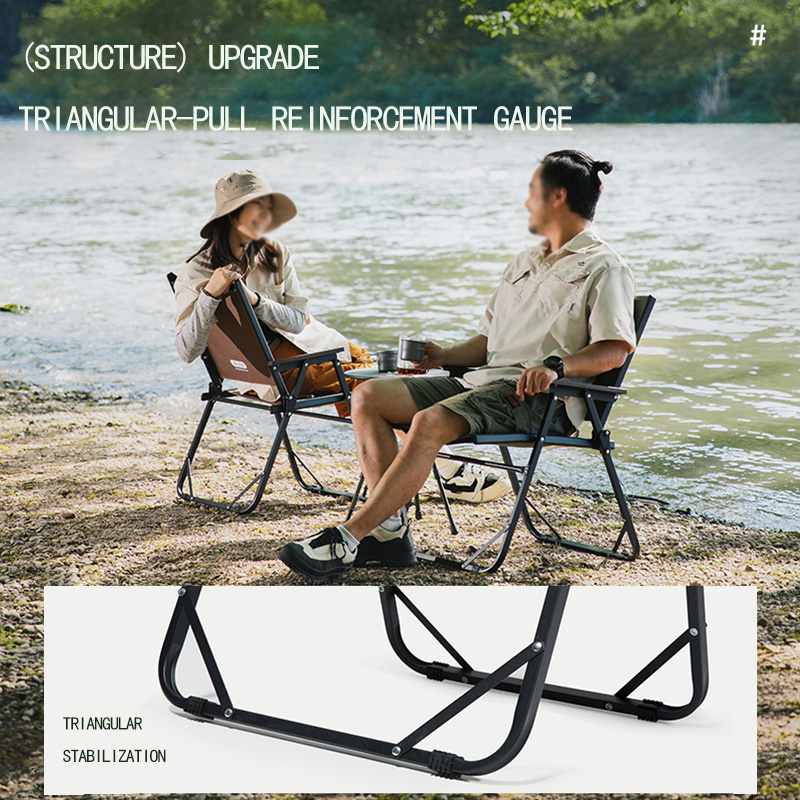 BISINNA Outdoor Folding Campin - Outdoor Furniture Lounge Chair avaliação e preço