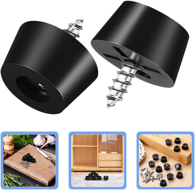 80/8pcs Rubber Pads Floor Prot - Outdoor Furniture Leg Protectors avaliação e preço