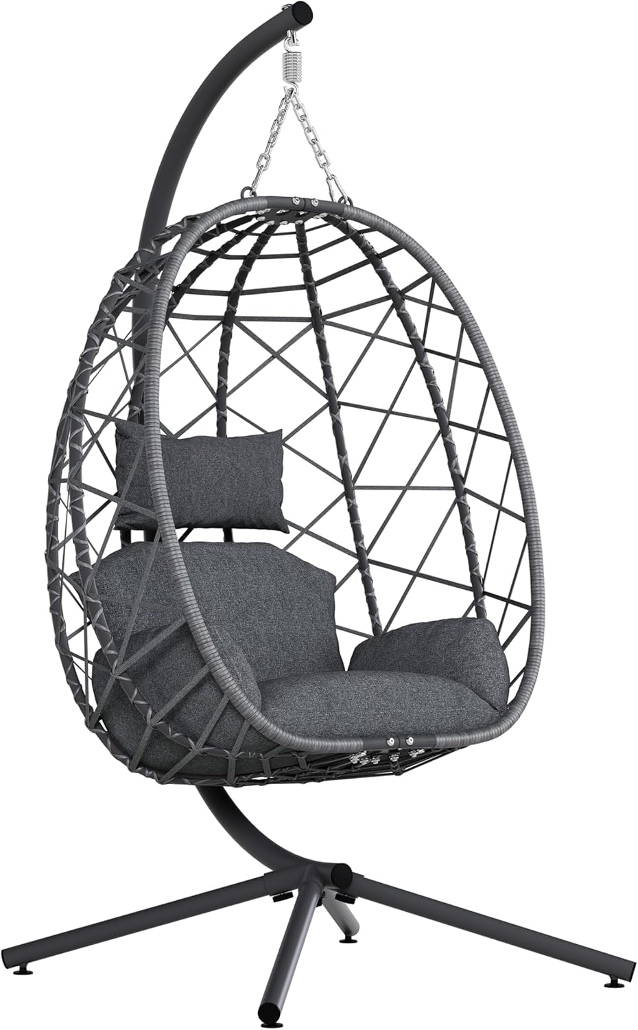 Hanging Egg Chair with Stand,  - Outdoor Furniture Egg Chair avaliação e preço