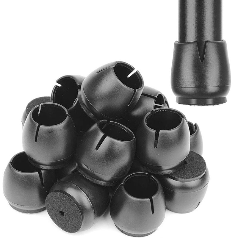 24PCS Chair Leg Caps Silicone  - Outdoor Furniture Leg Protectors avaliação e preço