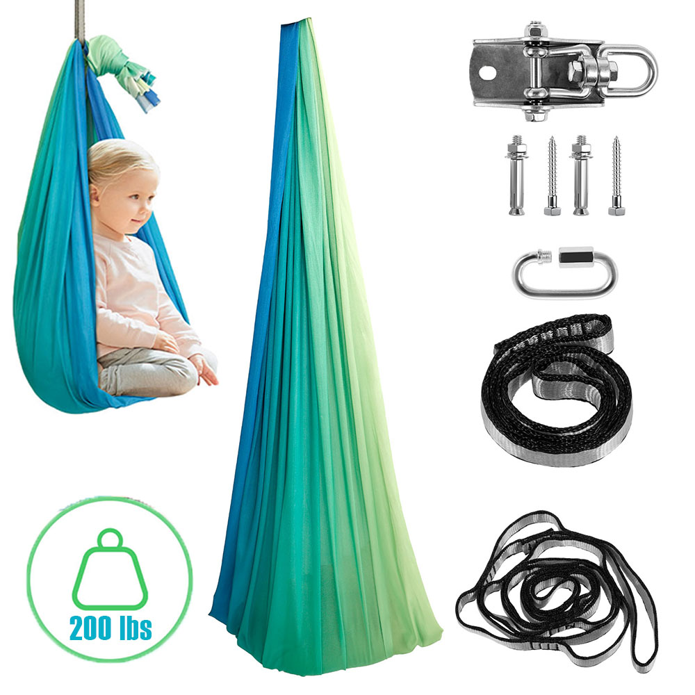 Kids Sensory Swings Double Lay - Outdoor Furniture Kids avaliação e preço