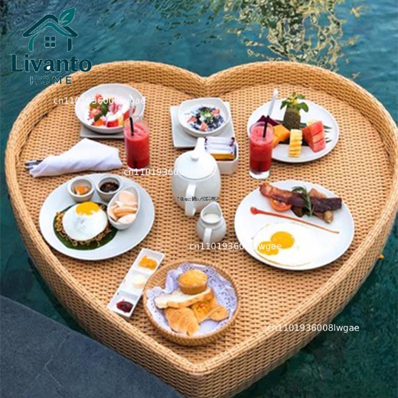 Bali Rattan Tray Swimming Pool - Outdoor Furniture In Bali avaliação e preço