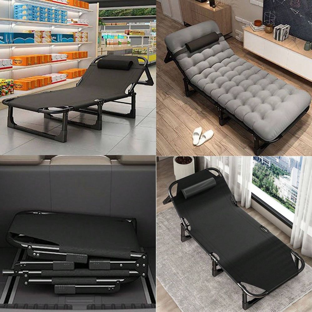 Cot, 4 Positions Adjustable Re - Outdoor Daybed Sofa avaliação e preço