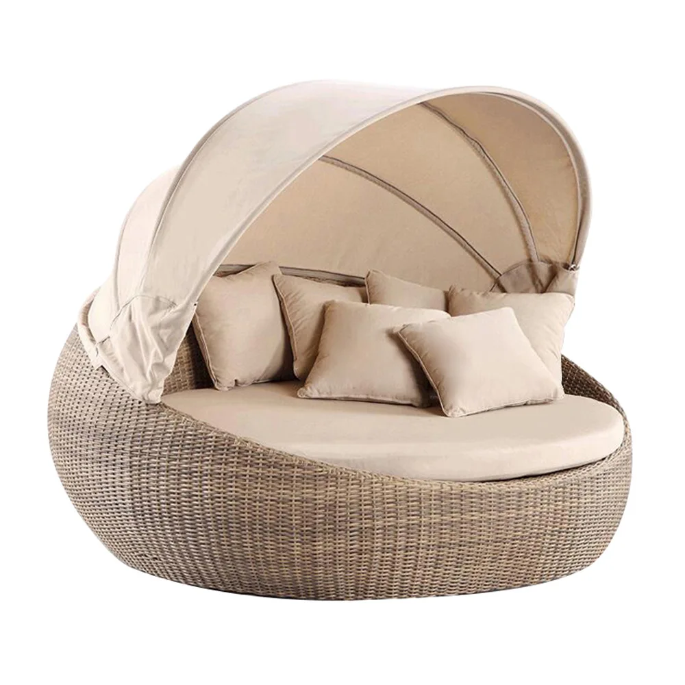 l garden furniture set beach l - Outdoor Daybed Sofa avaliação e preço