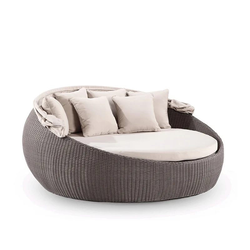 l garden furniture set beach l - Outdoor Daybed Sofa avaliação e preço