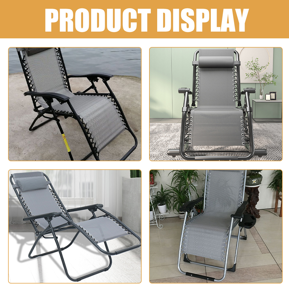  Recliner Cloth Outdoor Chairs - Outdoor Furniture Lounge Chair avaliação e preço