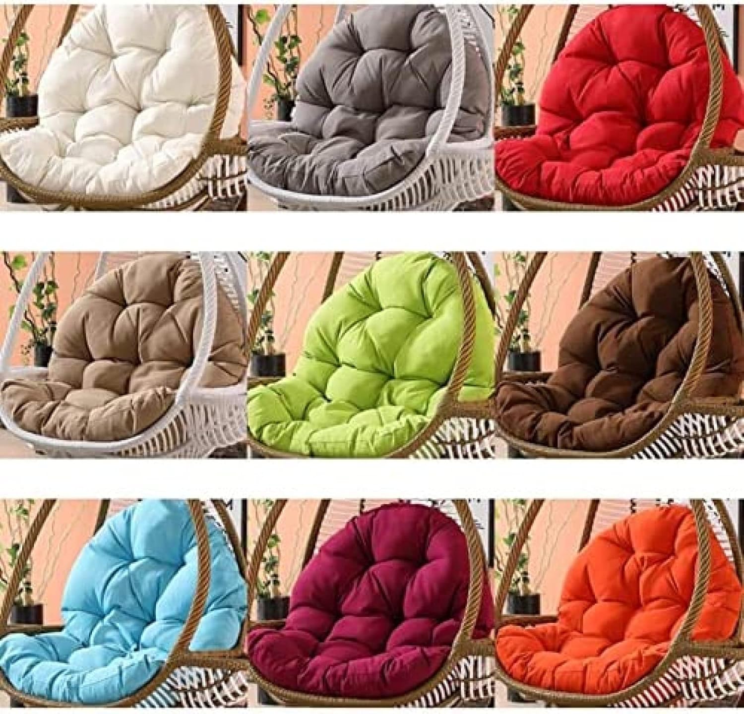 Water Resistant Hanging Egg Ch - Outdoor Furniture Upholstery avaliação e preço