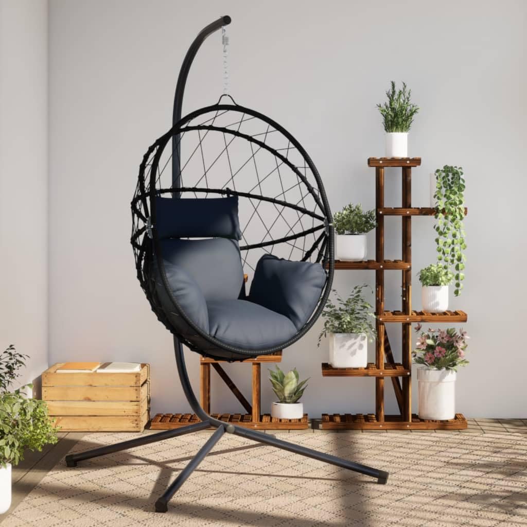 Hanging Egg Chair with Stand C - Outdoor Furniture Egg Chair avaliação e preço