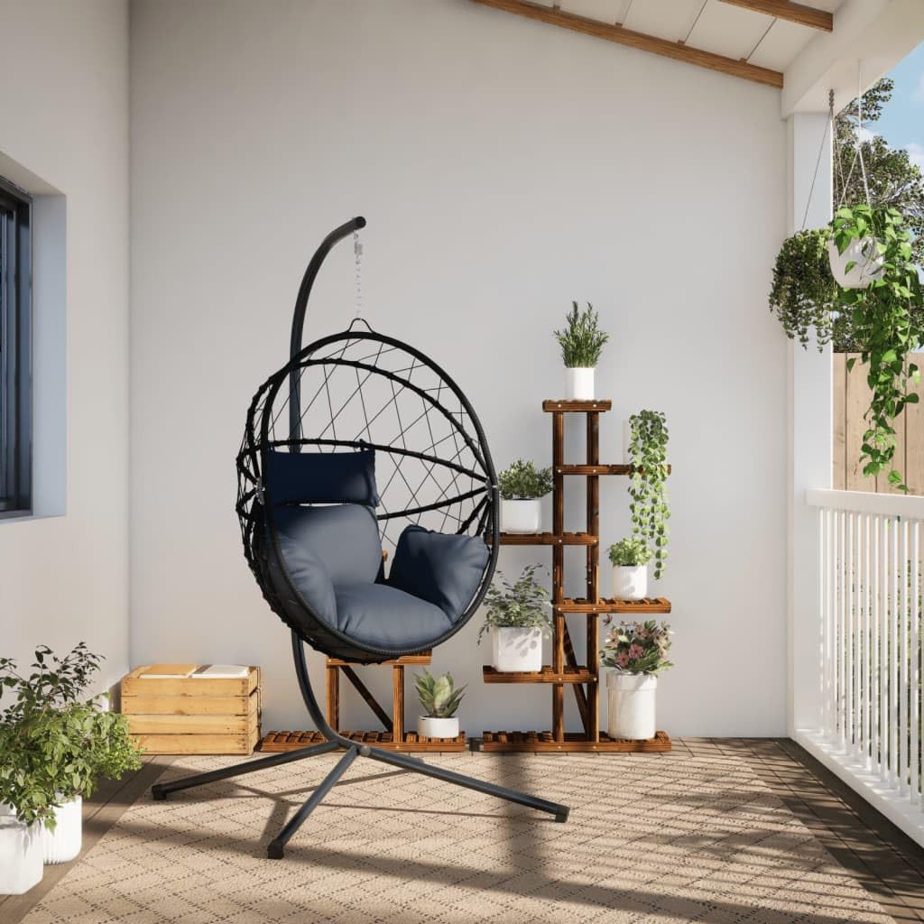 Hanging Egg Chair with Stand C - Outdoor Furniture Egg Chair avaliação e preço