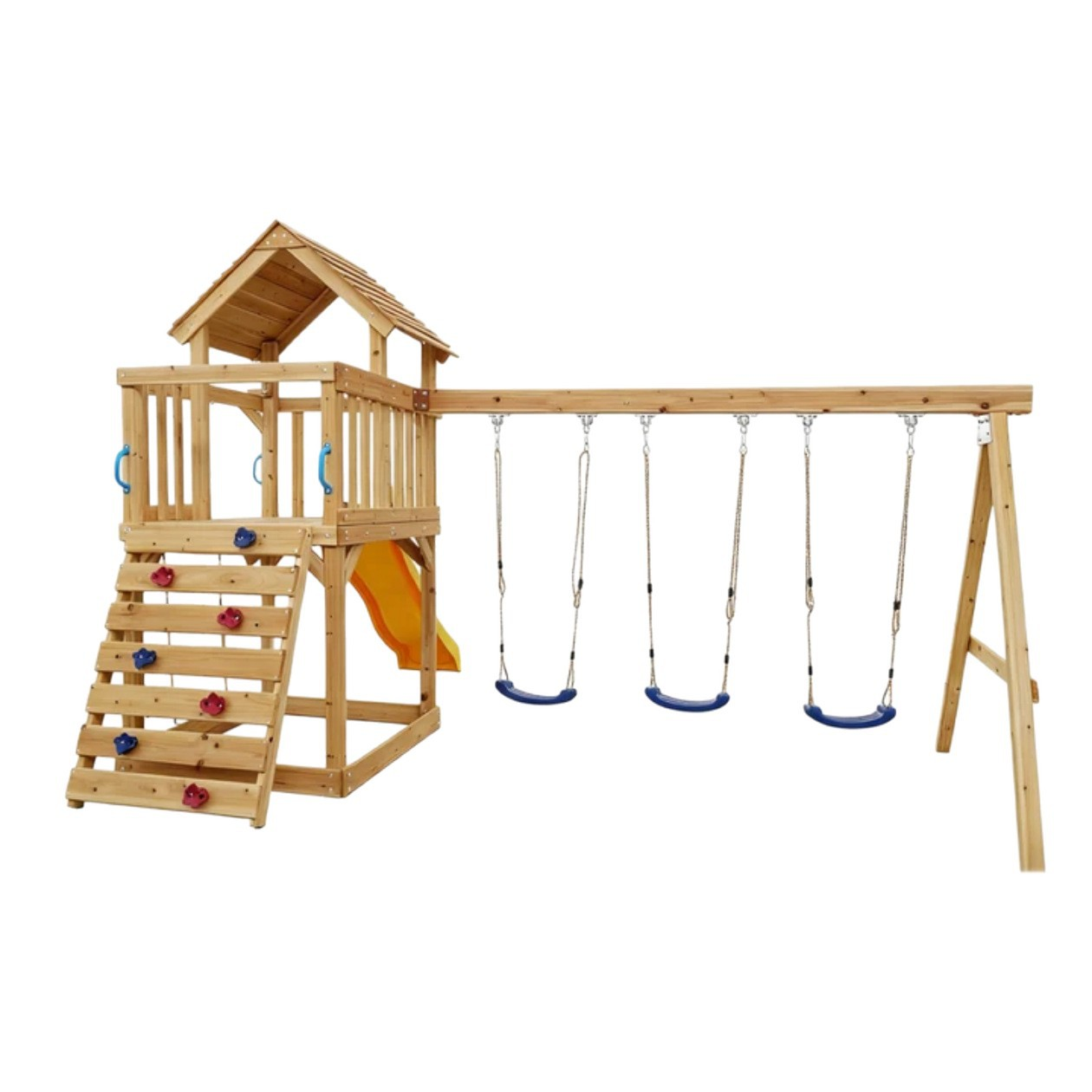 Children Swing Kids Wooden Gar - Outdoor Furniture Kids avaliação e preço