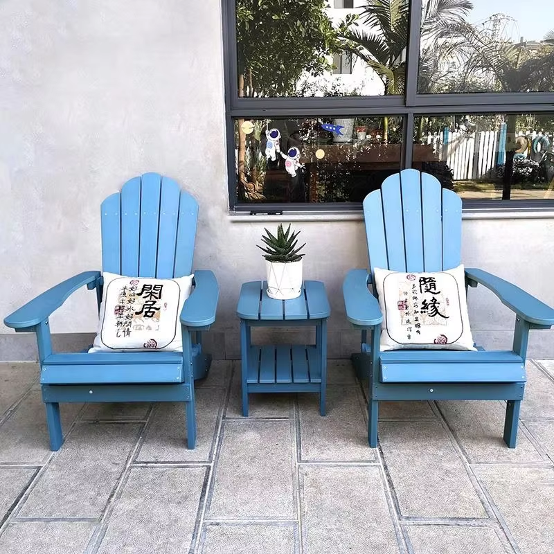 Modern Adirondack Folding Chai - Outdoor Furniture With Fire Pit Table avaliação e preço