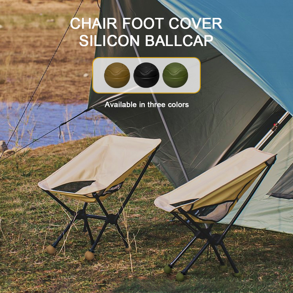 4pcs/1set Camping Chair Leg Ca - Outdoor Furniture Leg Protectors avaliação e preço