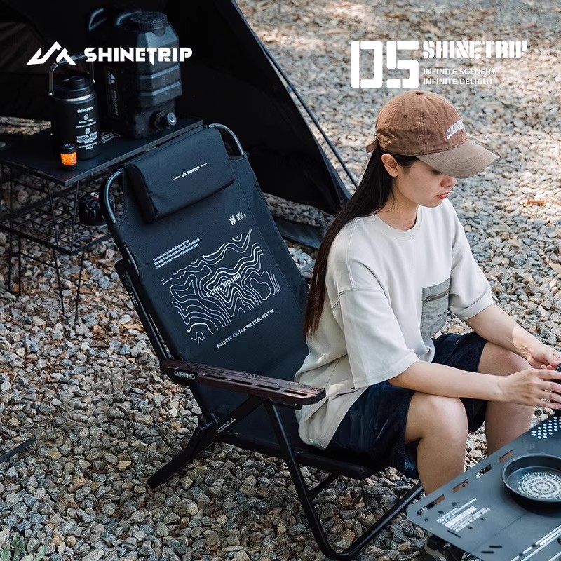 ShineTrip Outdoor Folding Loun - Outdoor Furniture Lounge Chair avaliação e preço