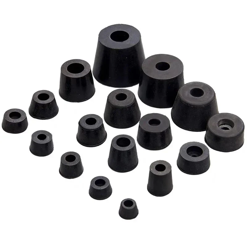 8pcs Black Rubber Feet Chair F - Outdoor Furniture Leg Protectors avaliação e preço