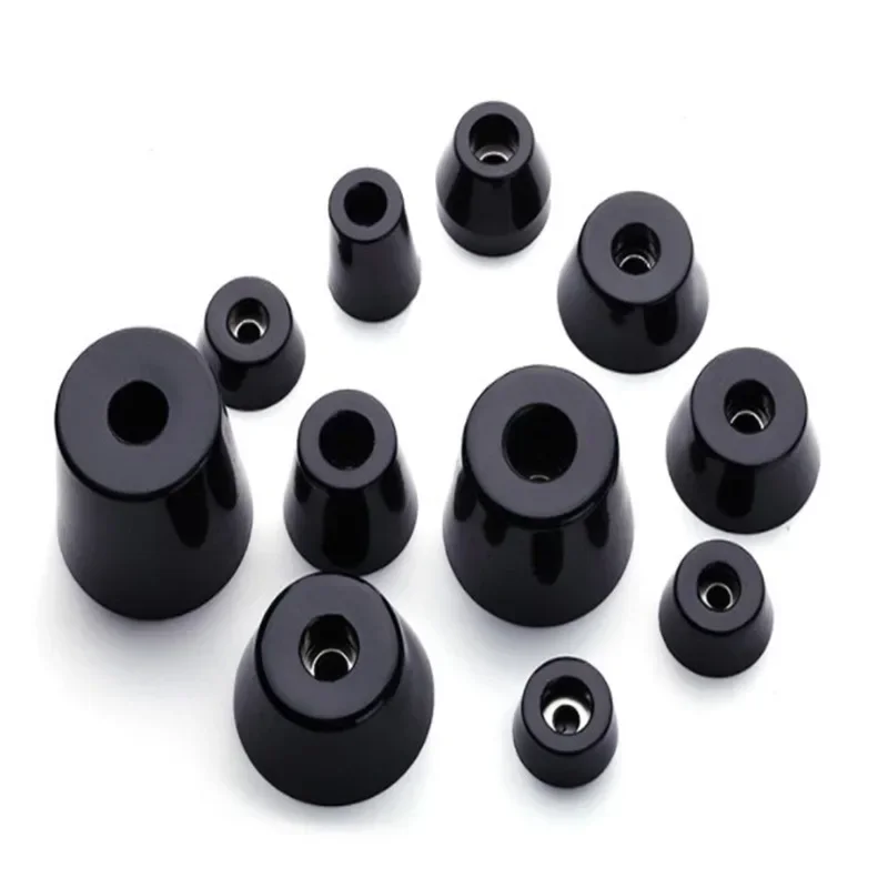 8pcs Black Rubber Feet Chair F - Outdoor Furniture Leg Protectors avaliação e preço