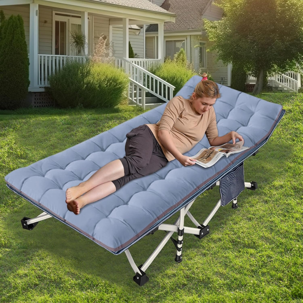 XXL Oversize Camping Cot, 79×3 - Outdoor Daybed Sofa avaliação e preço