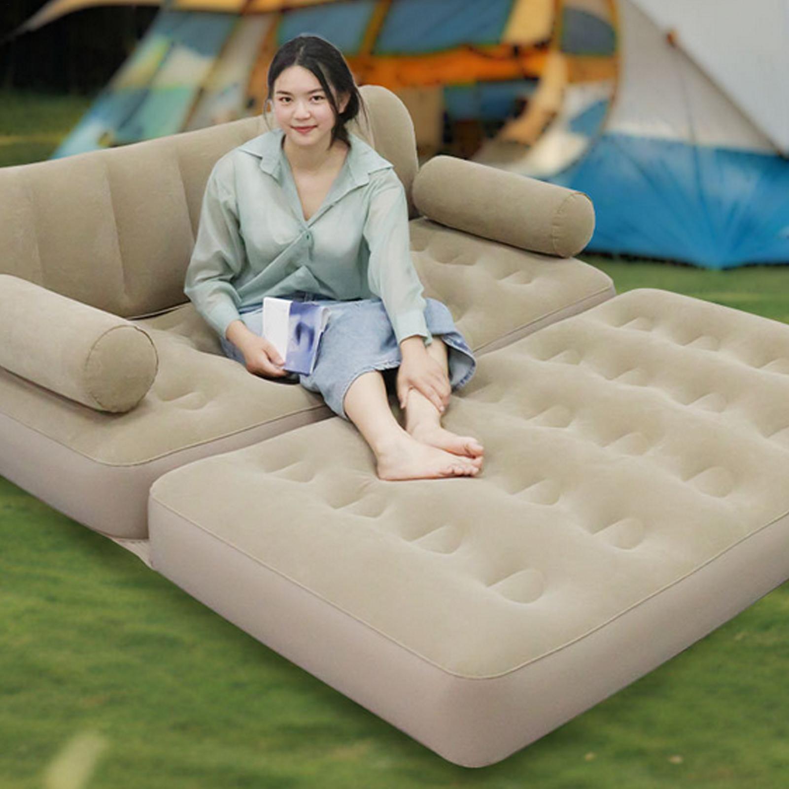 Air Sofa With Air Pump Folding - Outdoor Daybed Sofa avaliação e preço