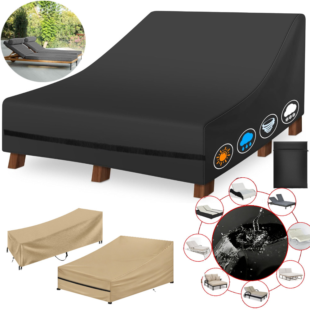 Waterproof Double/Single Wide  - Outdoor Furniture Lounge Chair avaliação e preço