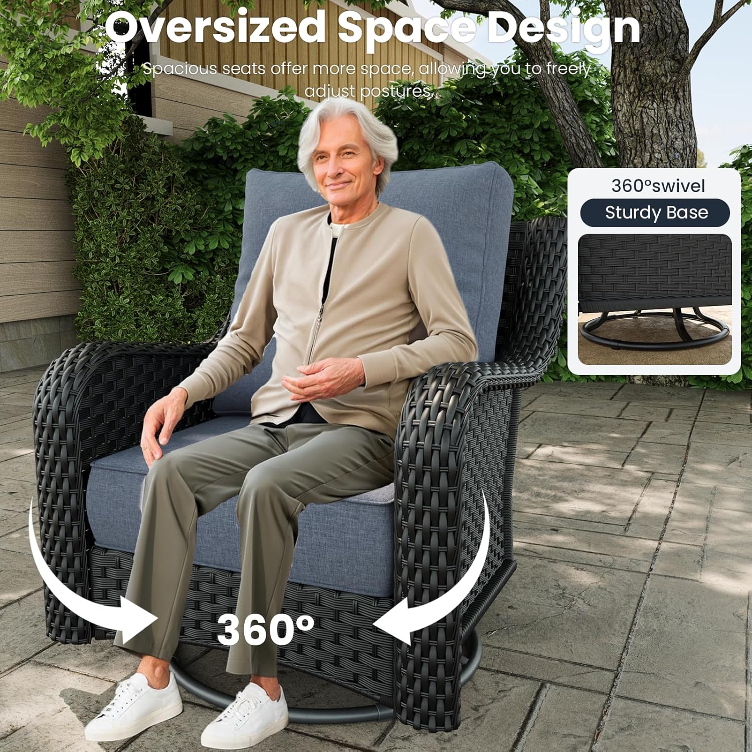 10 Pieces Outdoor Patio Furnit - Outdoor Furniture With Fire Pit Table avaliação e preço