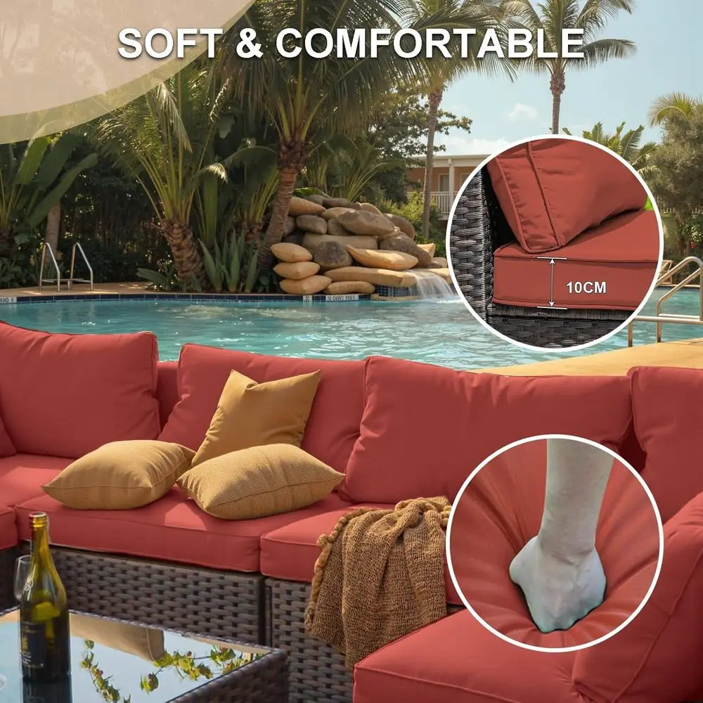 5-Piece Patio Furniture Set wi - Outdoor Furniture With Fire Pit Table avaliação e preço