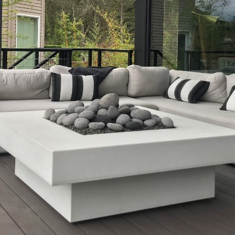 Outdoor Sofa Set Fire Pit Tabl - Outdoor Furniture With Fire Pit Table avaliação e preço