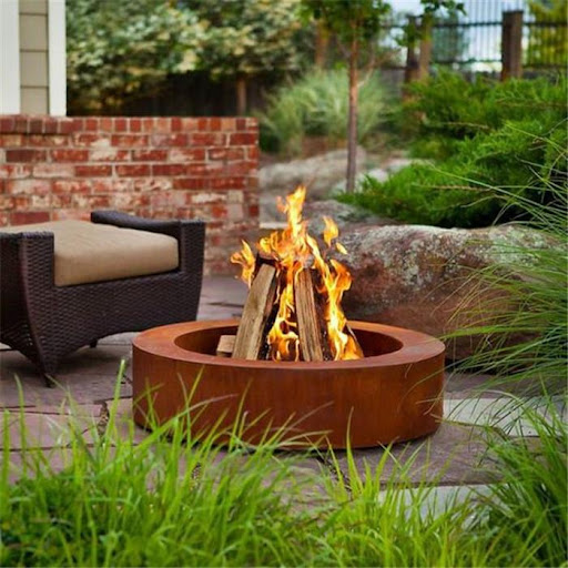 Outdoor Sofa Set Fire Pit Tabl - Outdoor Furniture With Fire Pit Table avaliação e preço