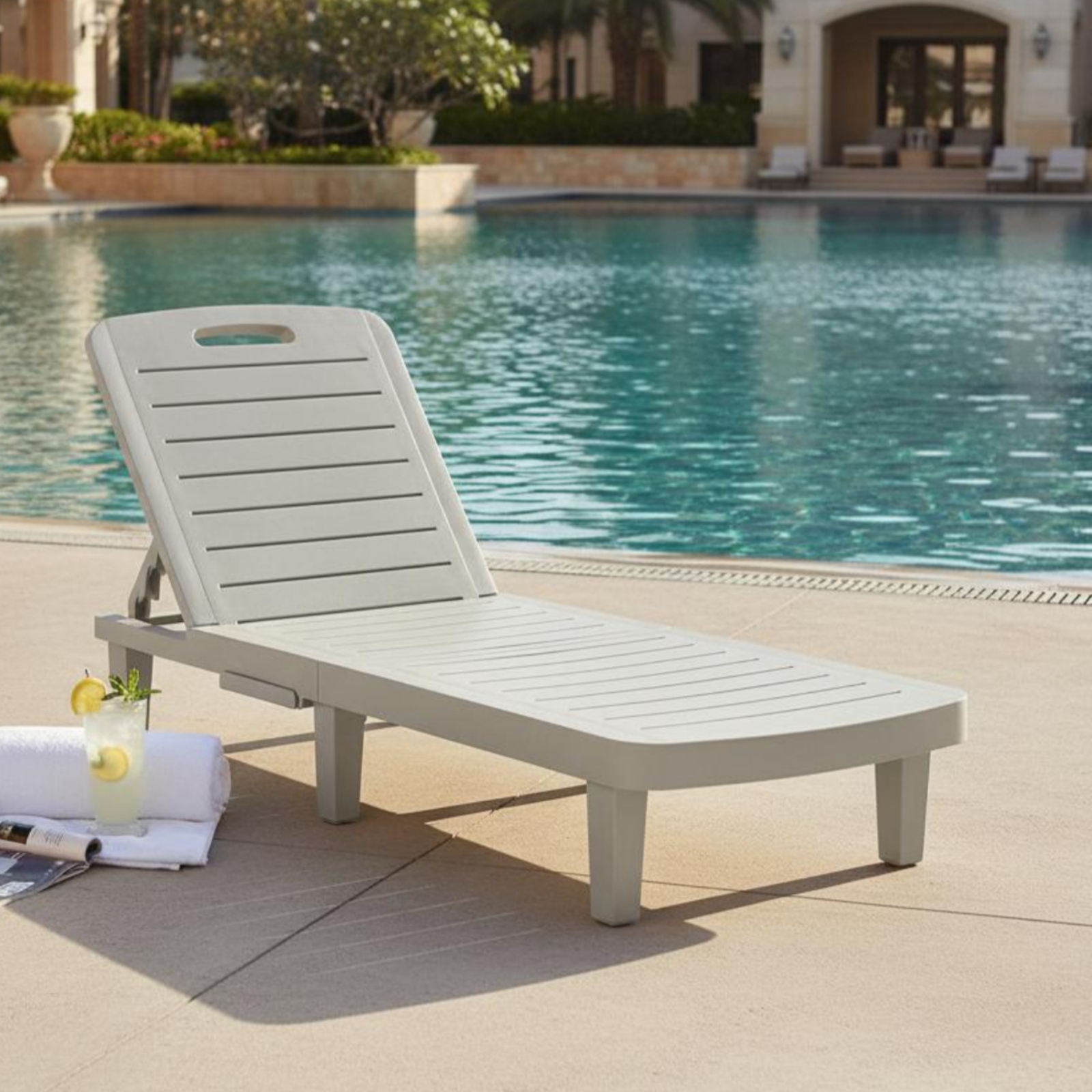 Adjustable Chaise Lounge Sunba - Outdoor Furniture Quick Dry avaliação e preço