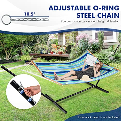 10.5 Feet Double Hammock With  - Outdoor Furniture Quick Dry avaliação e preço