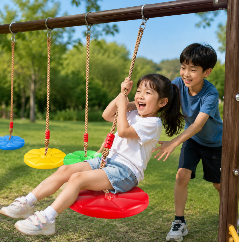 Children's Outdoor Plate Swing - Outdoor Furniture Kids avaliação e preço