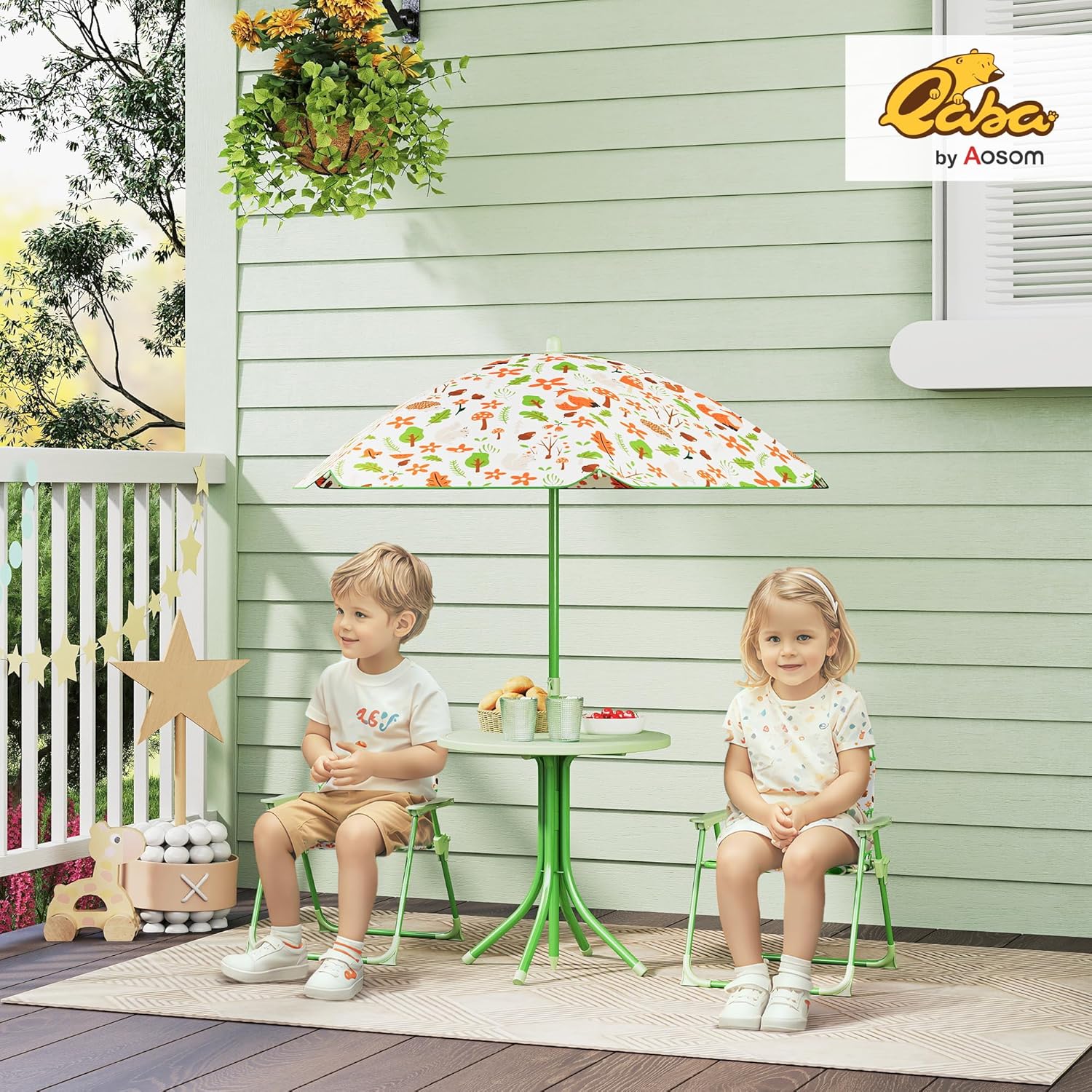 Kids Picnic Table Chair Set Fo - Outdoor Furniture Kids avaliação e preço