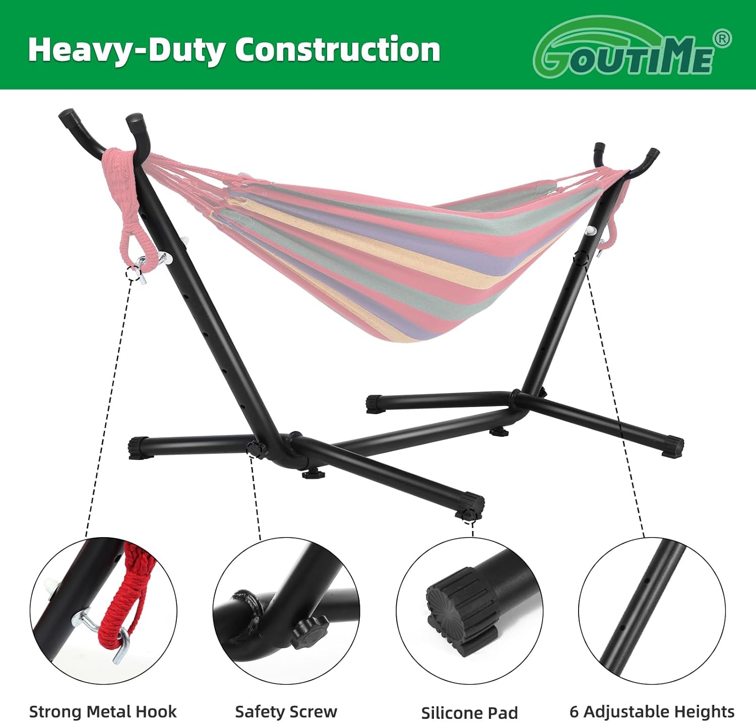 Kids Hammock with Stand, 220 l - Outdoor Furniture Kids avaliação e preço