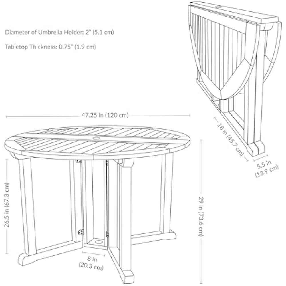 Malaysian Hardwood Folding Gat - Outdoor Furniture Oil Teak avaliação e preço